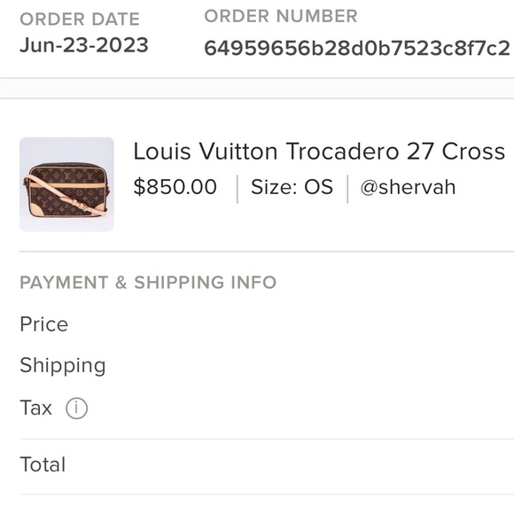 Louis Vuitton trocadero 27 - Picture 14 of 14